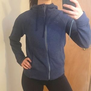 All in Motion blue zip sweatshirt. Size small